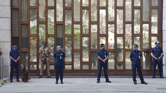 Industrialist Mukesh Ambani's residence Antilia in Mumbai. Credit: PTI Photo