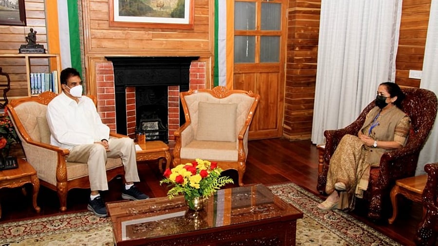 Mizoram Chief Secretary. Credit: DH Special Arrangement