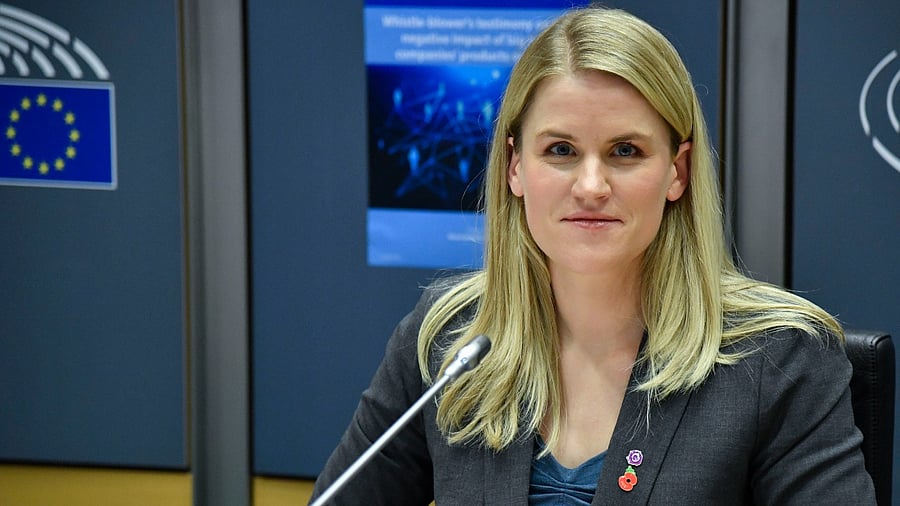 Whistleblower Frances Haugen. Credit: AP Photo
