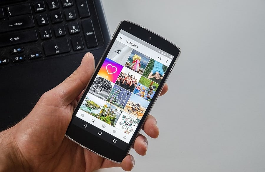 Instagram app on a phone. Picture credit: Pixabay