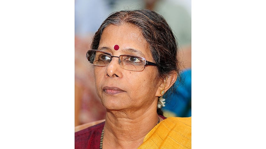 Kannada writer Janaki Srinivasamurthy. Credit: Special Arrangement
