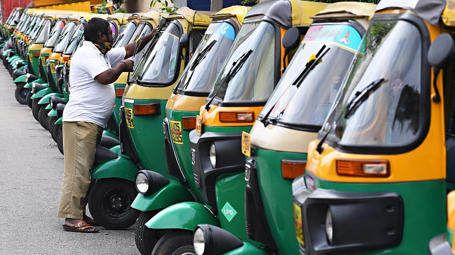 <div class="paragraphs"><p>Bengaluru has an estimated 1.5 lakh auto-rickshaws. </p></div>