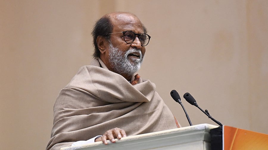 Rajinikanth. Credit: AFP Photo