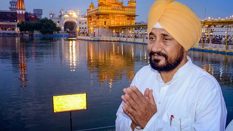 Punjab Chief Minister Charanjit Singh Channi. Credit: PTI Photo