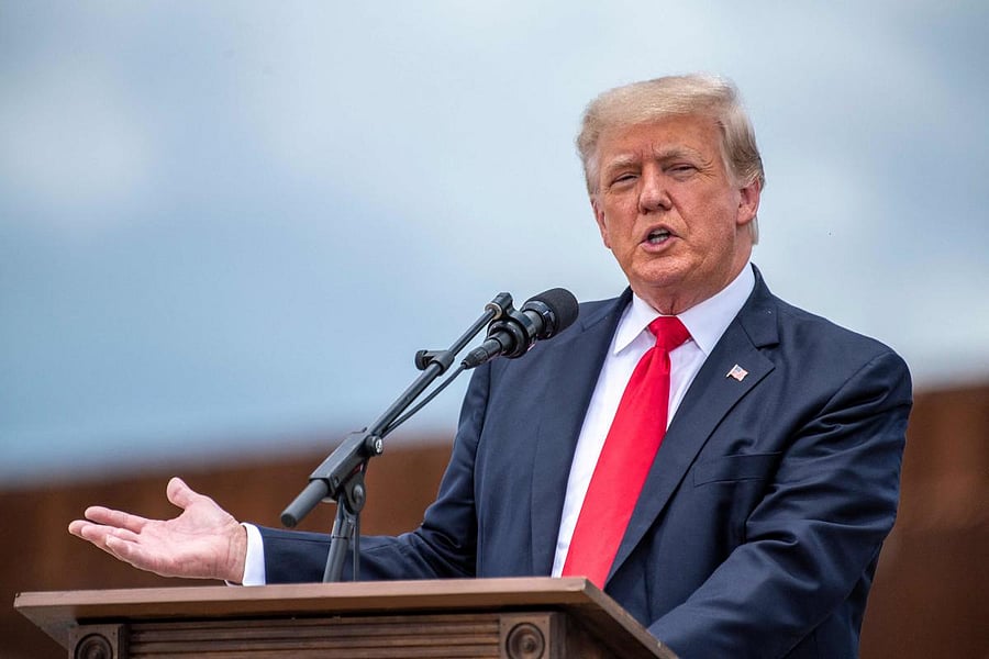 Former US President Donald Trump. Credit: AFP File Photo