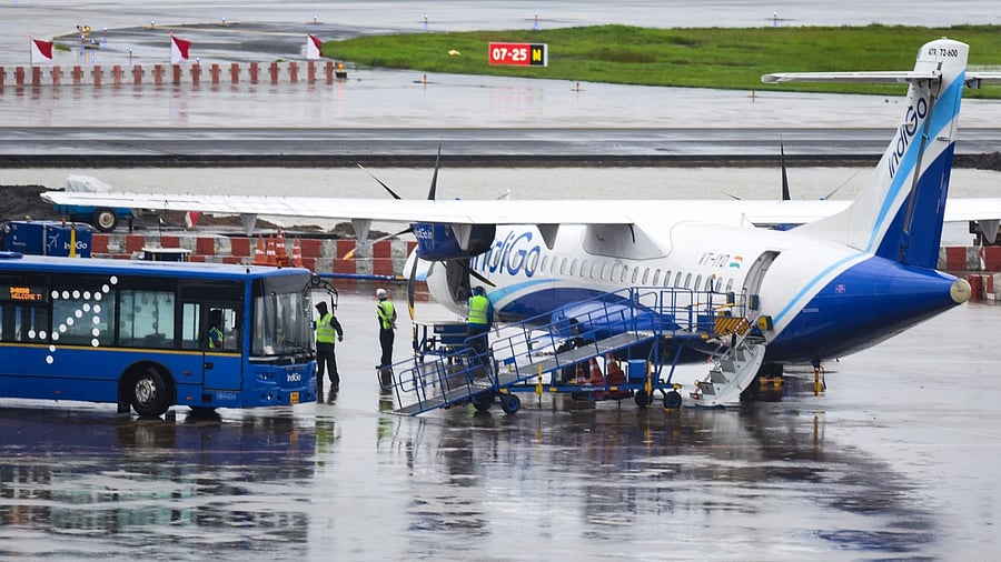 Ten flights were bound for Chennai and two were headed to Tirupathi. Credit: PTI Photo
