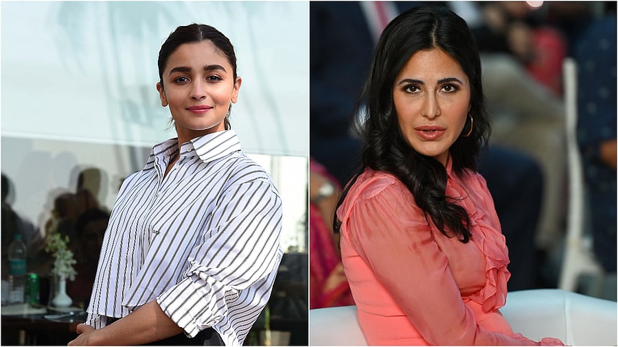 Alia Bhatt (left) and Katrina Kaif. Credit: AFP Photos