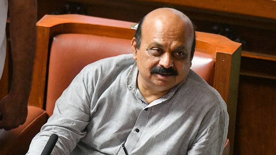 Karnataka Chief Minister Basavaraj Bommai. Credit: DH File Photo