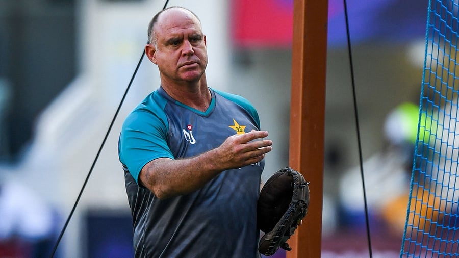 Ex-Australian cricketer and present batting coach for Pakistan, Matthew Hayden. Credit: AFP Photo