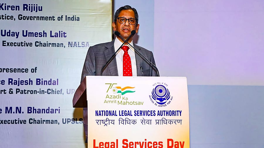 Chief Justice of India N V Ramana. Credit: PTI File Photo