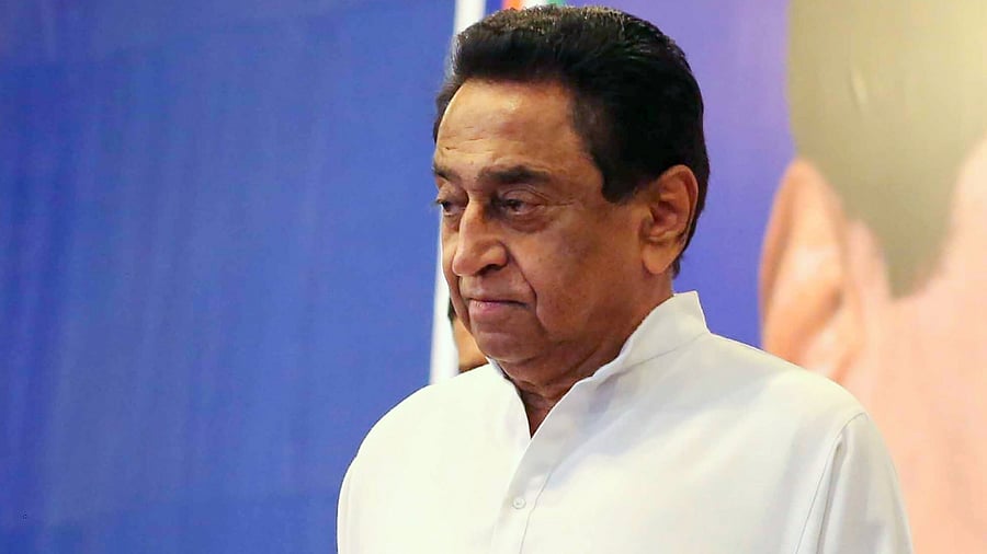 Former Madhya Pradesh Chief Minister Kamal Nath. Credit: PTI File Photo