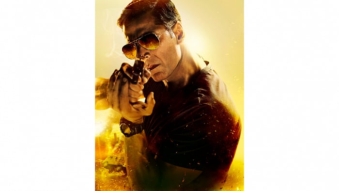 The official poster of 'Sooryavanshi'. Credit: Twitter/@taran_adarsh