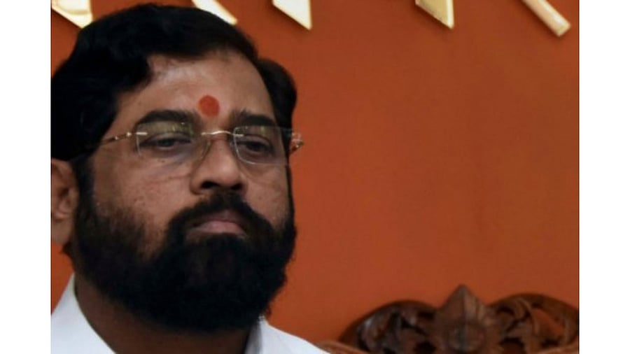 Maharashtra Urban Development Minister Eknath Shinde. Credit: PTI File Photo