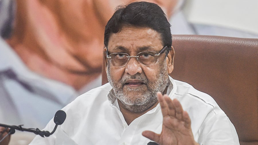NCP leader Nawab Malik. Credit: PTI Photo