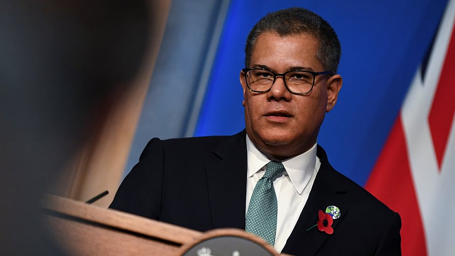 Britain's President for COP26 Alok Sharma. Credit: Reuters Photo