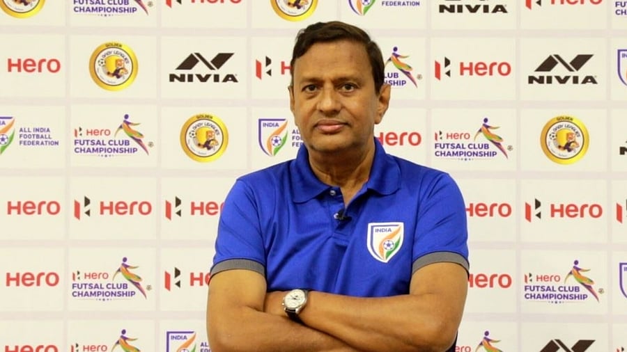 All India Football Federation (AIFF) general secretary Kushal Das. Credit: IANS Photo