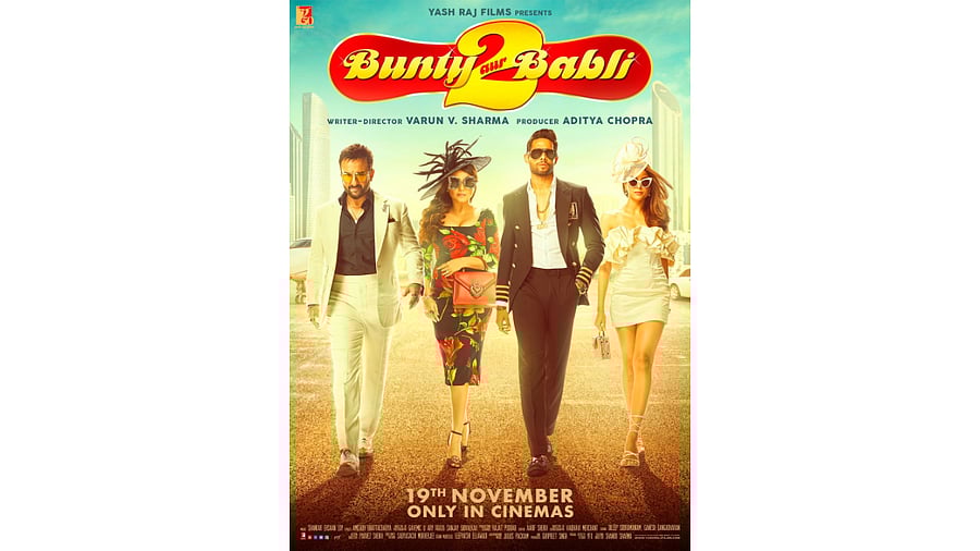 The official poster of 'Bunty Aur Babli 2'. Credit: IMDb