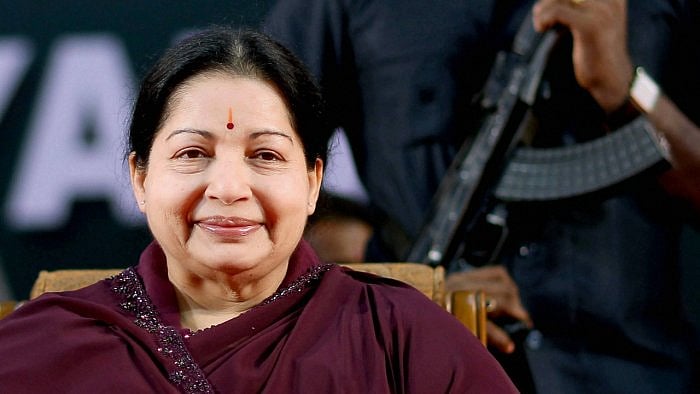 Former Tamil Nadu CM J Jayalalithaa passed away on December 5, 2016. Credit: PTI File Photo