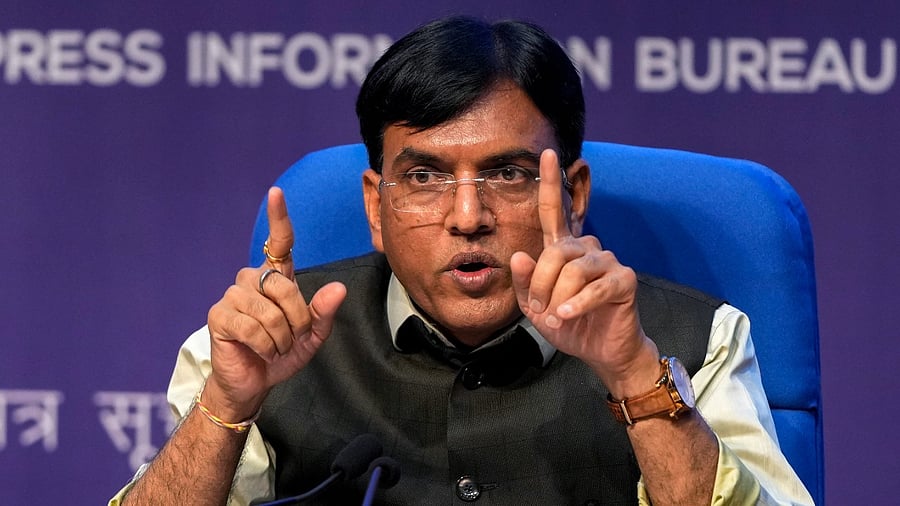 Union Health Minister Mansukh Mandaviya. Credit: PTI Photo