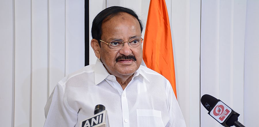 Vice President of India M Venkaiah Naidu. Credit: PTI Photo