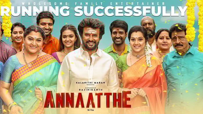 The official poster of 'Annaatthe'. Credit: Twitter/SunPictures