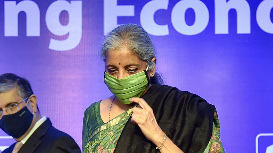 Union Finance Minister Nirmala Sitharaman. Credit: PTI photo