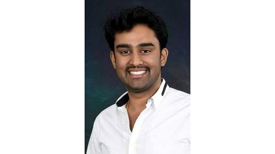 Suraj Revanna, the grandson of JD(S) supremo HD Deve Gowda. Credit: DH Photo