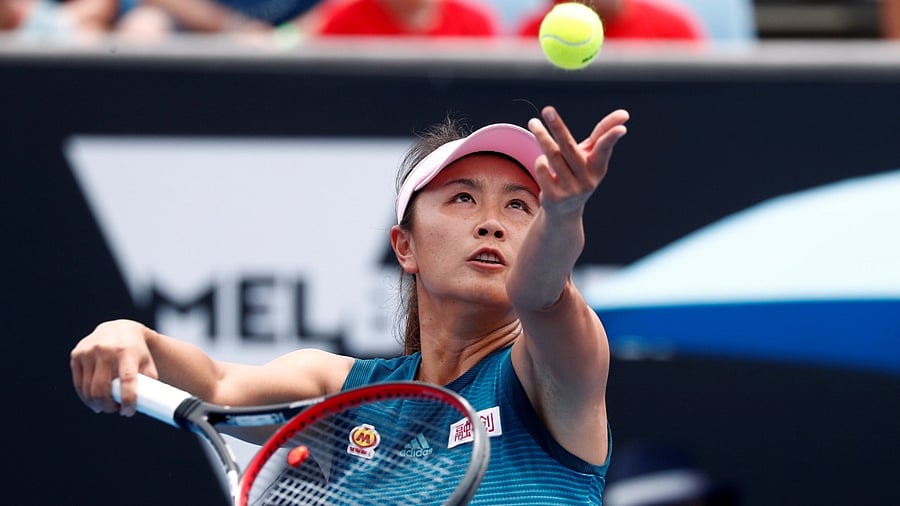China’s Peng Shuai. Credit: Reuters File Photo