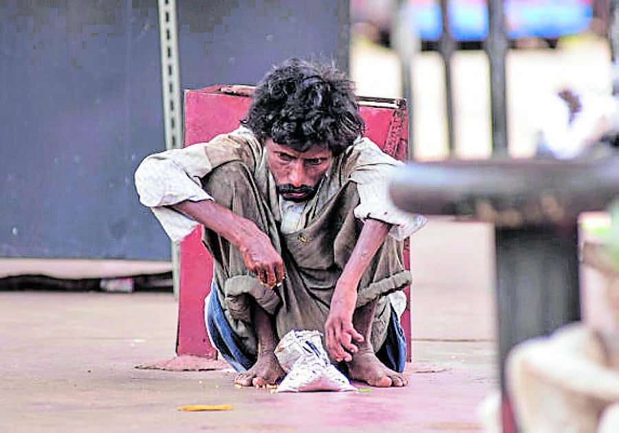 Homeless people with disabilities have no where to go. They are struggling to survive the heavy showers and chilly nights.