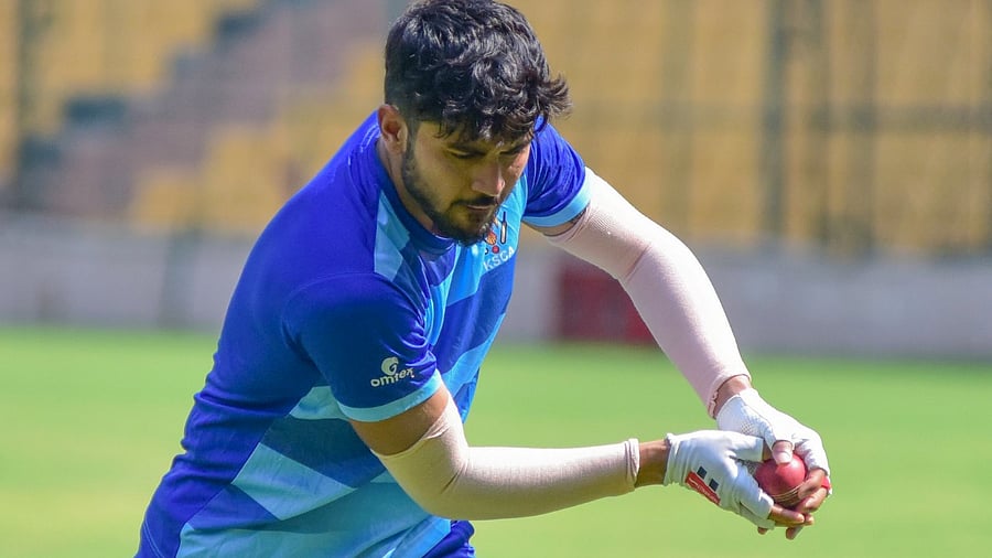 Manish Pandey, Karnataka State Cricket Association team player. Credit: DH File photo