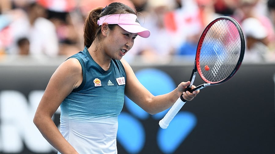 Chinese tennis star Peng Shuai said she was sexually assaulted by Zhang Gaoli, a former vice premier and member of the party's all-powerful Politburo Standing Committee. Credit: AFP File Photo