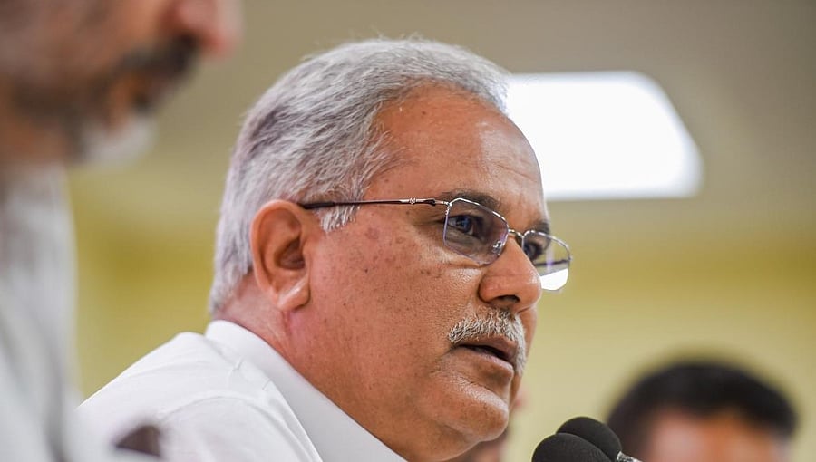 Chhattisgarh Chief Minister Bhupesh Baghel. Picture credit: PTI