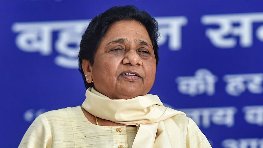 Bahujan Samajwadi Party (BSP) chief Mayawati. Credit: PTI Photo