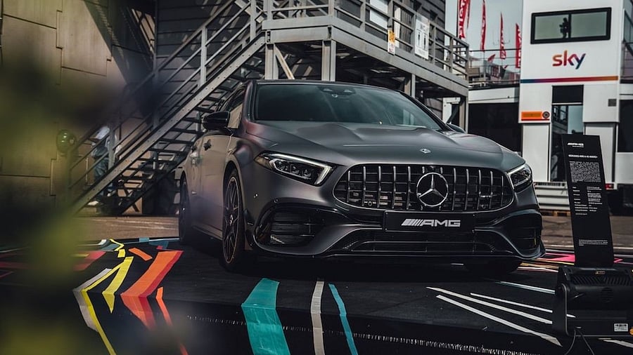 Mercedes-Benz AMG A 45 S 4MATIC+. Credit: Twitter/ @MercedesAMG