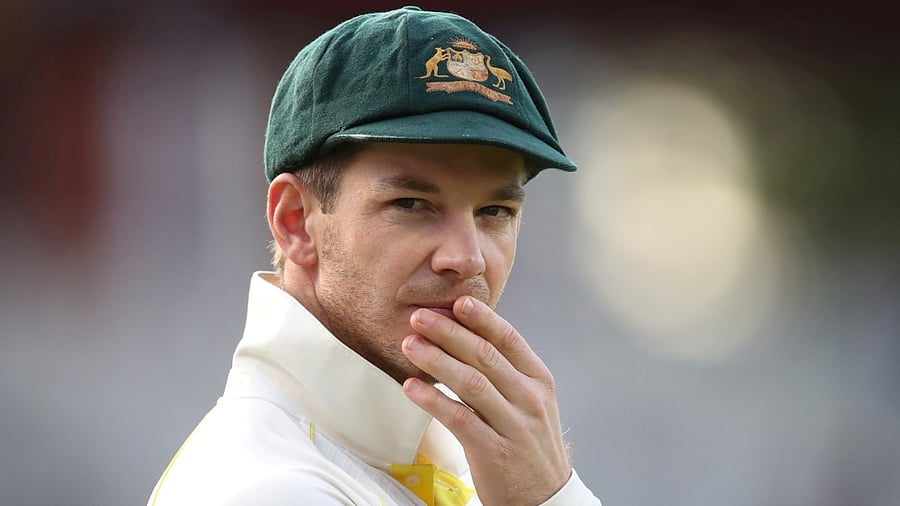 Former Australia test captain Tim Paine. Credit: Reuters