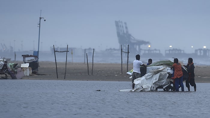 Thirty seven districts in the state received rainfall in the last 24 hours, with Tirupathur district receiving the highest of 39.91 mm. Credit: PTI Photo
