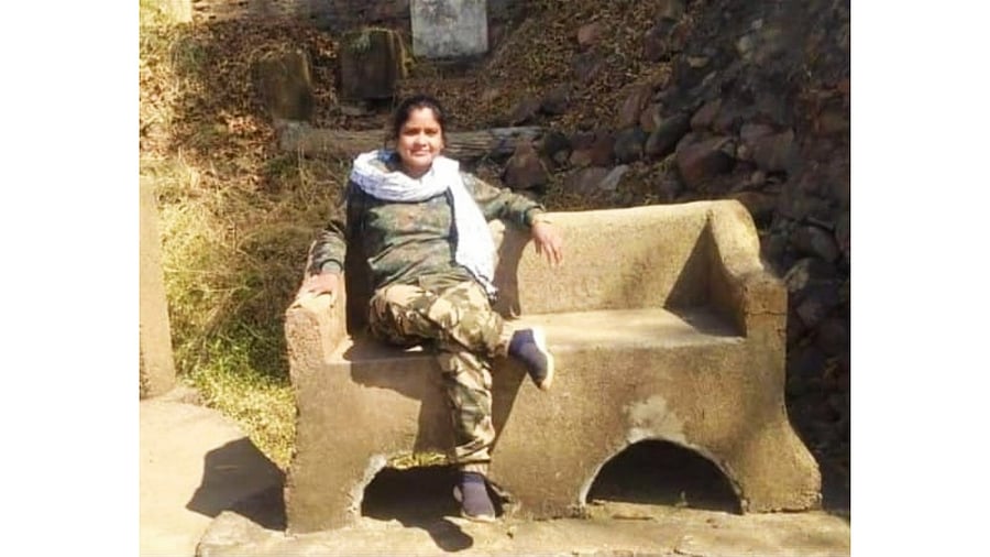 The lady forest guard was identified as Swati N Dhumane. Credit: Special arrangement