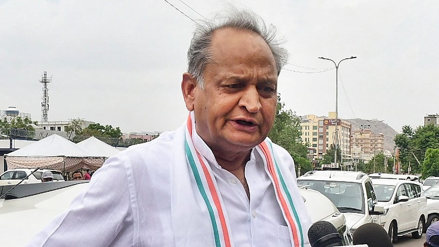 Rajasthan CM Ashok Gehlot. Credit: PTI File Photo