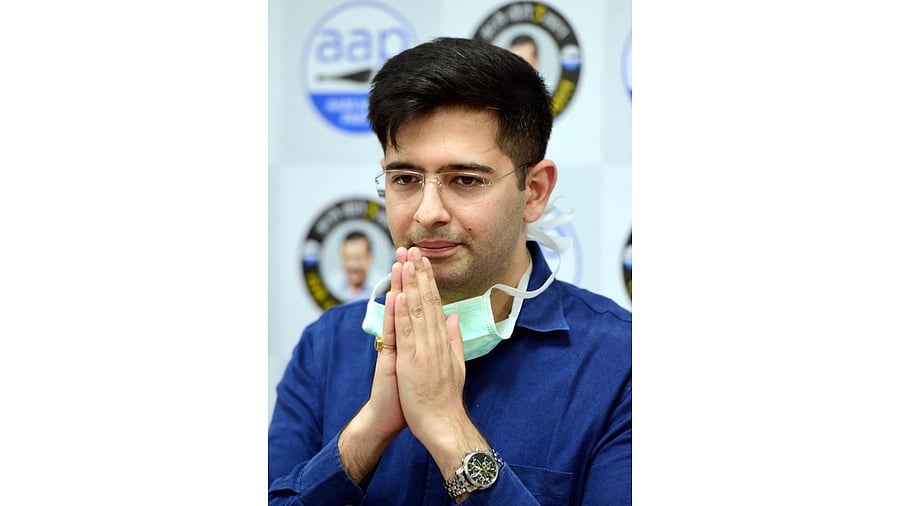 Raghav Chadha. Credit: PTI file photo
