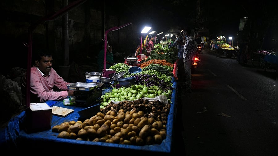 The vegetable crops at farms are inundated and most of have perished. Credit: AFP File Photo