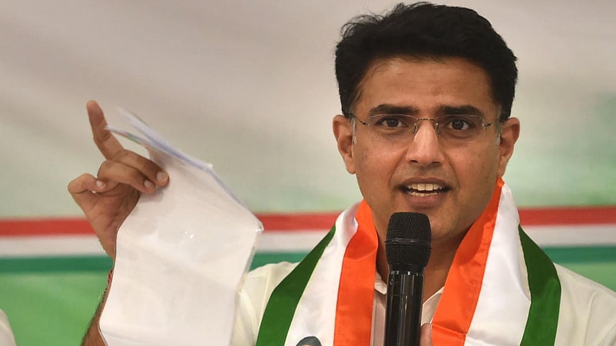 Congress leader Sachin Pilot. Credit: PTI Photo