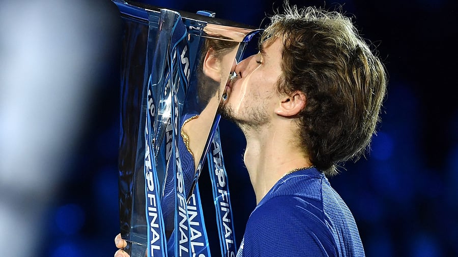 This first final since the tournament's relocation from London was also the first to feature two players aged 25 or younger since 2005. Credit: AFP Photo