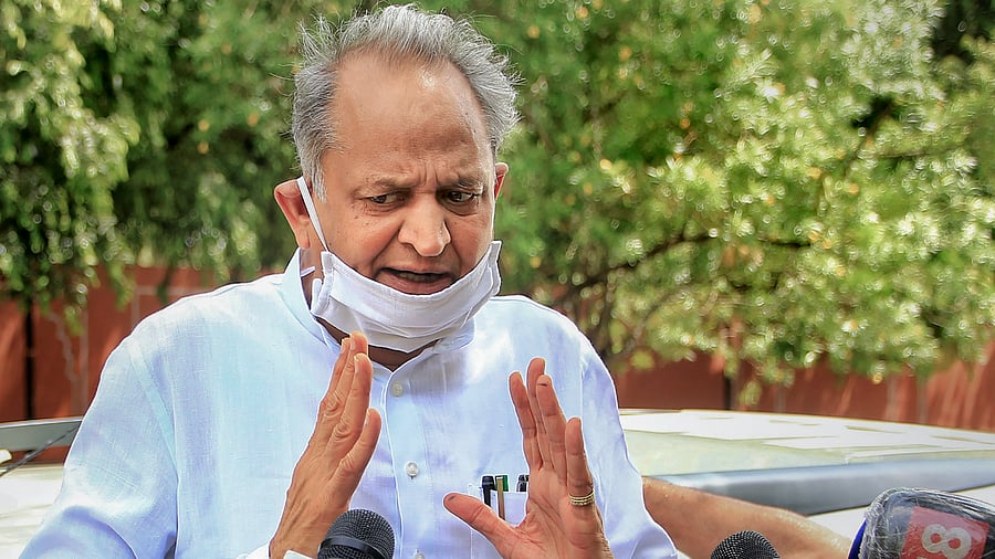 Rajasthan Chief Minister Ashok Gehlot. Credit: PTI Photo