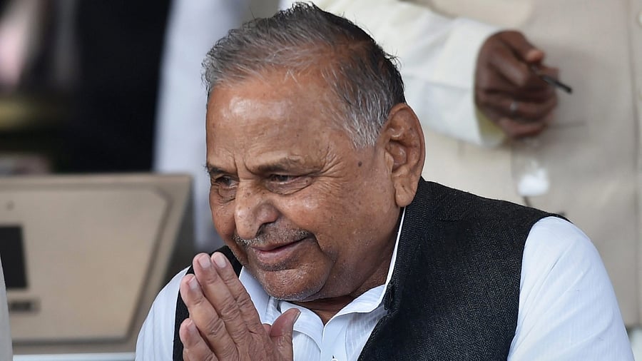 Former Uttar Pradesh Chief Minister Mulayam Singh Yadav. Credit: PTI File Photo