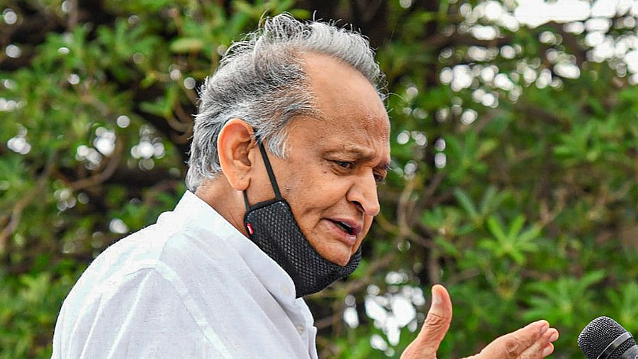 Rajasthan CM Ashok Gehlot. Credit: PTI File Photo