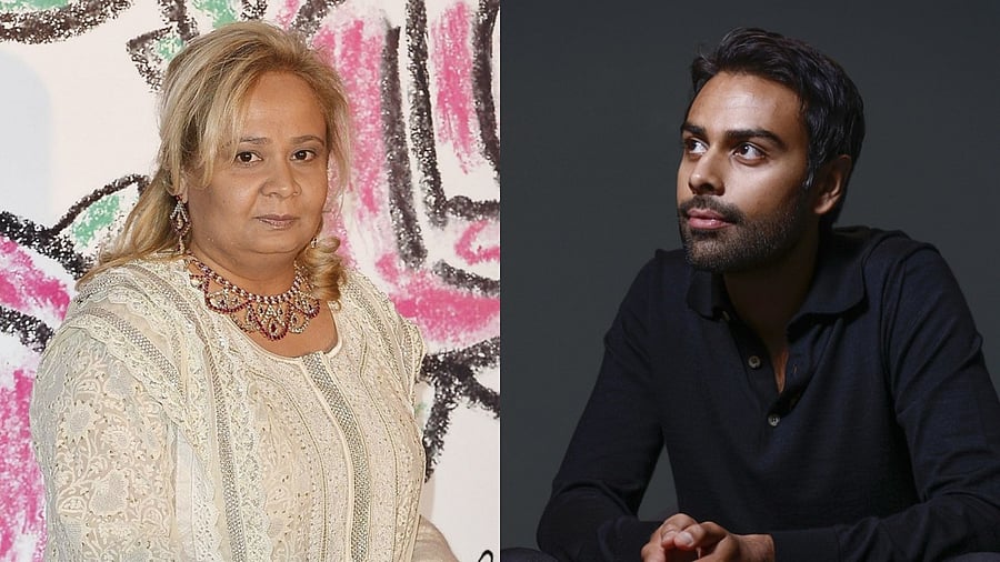 Shanu and Karam Hinduja (R). Credit: Bloomberg Photo