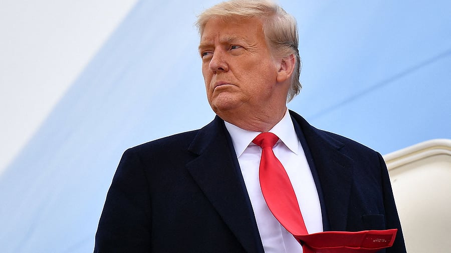 US President Donald Trump. Credit: AFP Photo