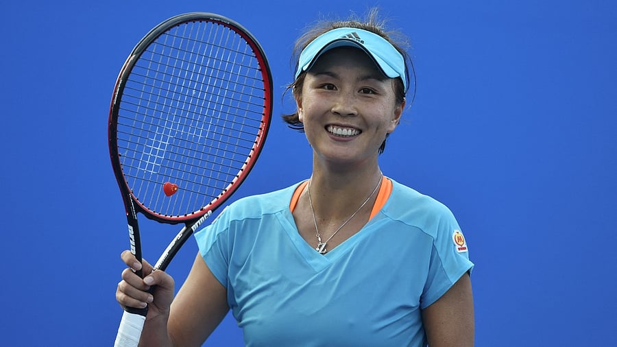 Back in China, Peng is just one of several people -- activists and accusers alike -- who have been hustled out of view. Credit: AFP File Photo