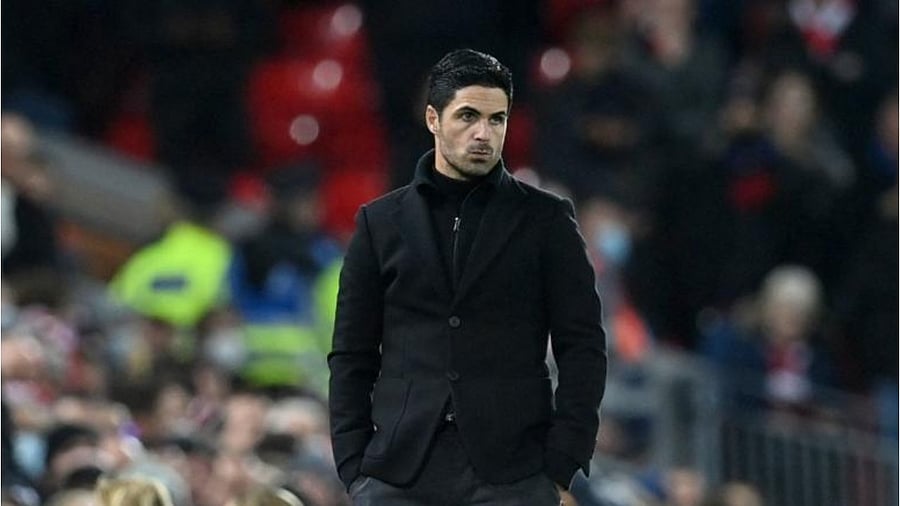 Arsenal's Spanish manager Mikel Arteta. Credit: AFP Photo