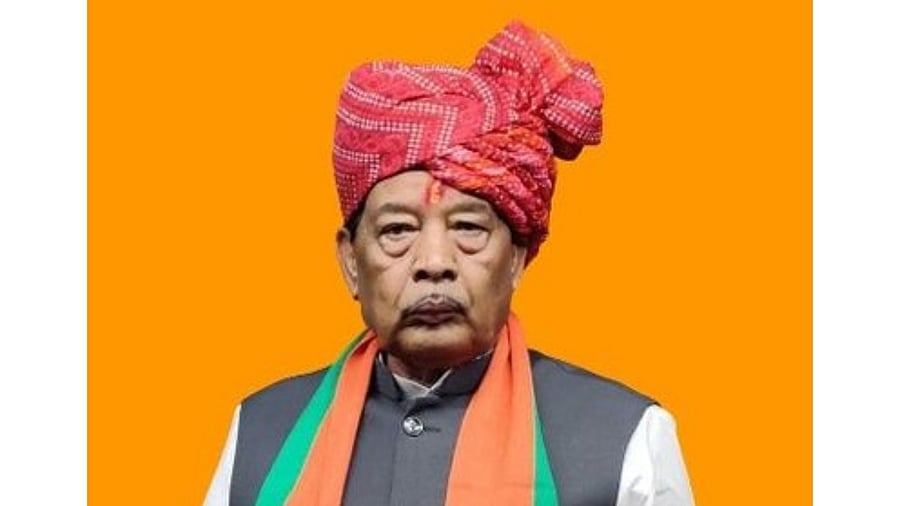 Madhya Pradesh Food and Civil Supplies Minister Bisahulal Singh. Credit: Twitter/@Bisahulal4BJP